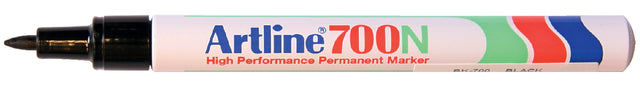 Viltstift Artline 700 rond 0.7mm zwart (per 12 stuks)