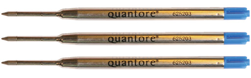 Balpenvulling Quantore blauw medium (per 12 stuks)