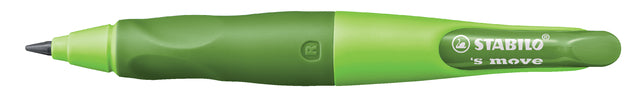 Vulpotlood STABILO Easyergo 3.15mm rechtshandig groen/donkergroen blister