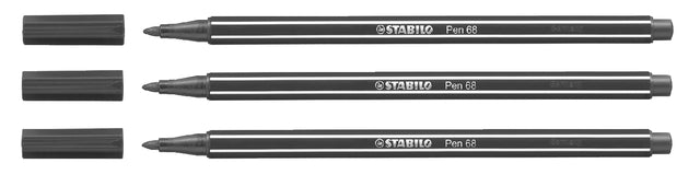 Viltstift STABILO Pen 68/46 zwart