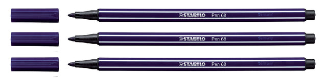Viltstift STABILO Pen 68/22 Pruisisch blauw