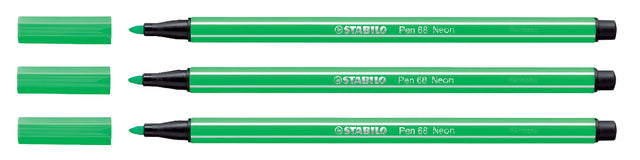 Viltstift STABILO Pen 68/033 neon groen