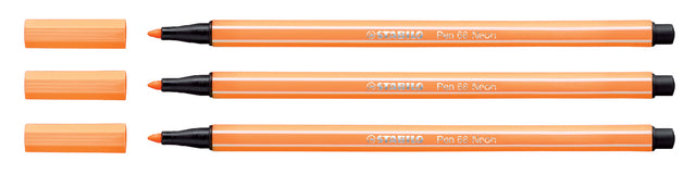 Viltstift STABILO Pen 68/054 neon oranje
