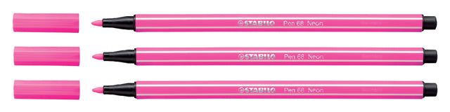 Viltstift STABILO Pen 68/056 neon roze