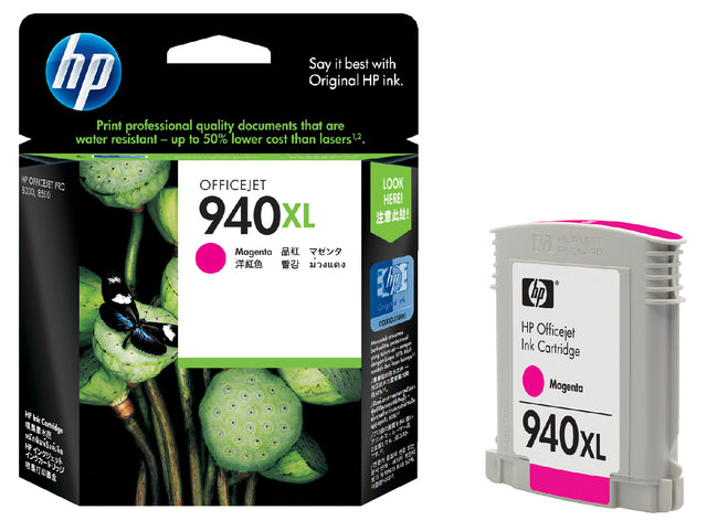 Inktcartridge HP C4908AE 940XL rood HC