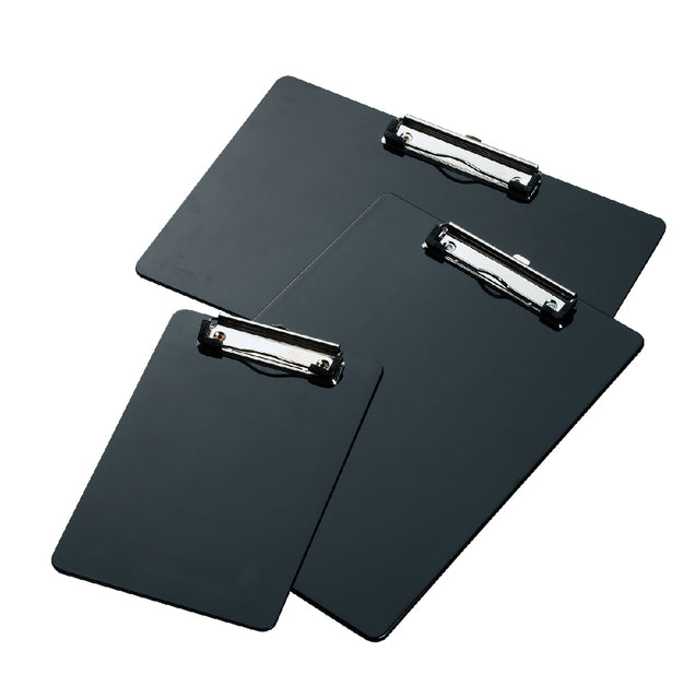 Klembord LPC A5 staand met kopklem zwart