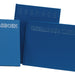 Kasboek 165x210mm 192blz 1 kolom blauw