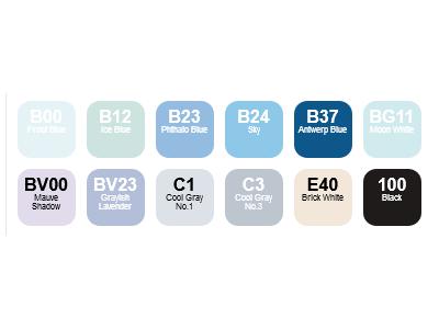 Copic Marker Winter Set (12)