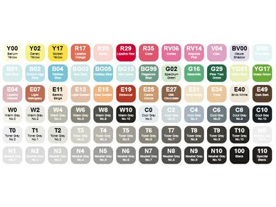 Copic Marker Set B (72)