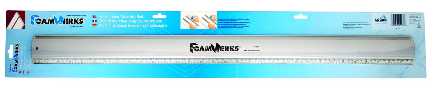 Foamwerks Channel Rail liniaal 81 cm aluminium