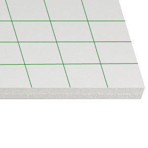 Zelfklevend foamboard 5mm A1 zelfklevend/wit (25 platen)